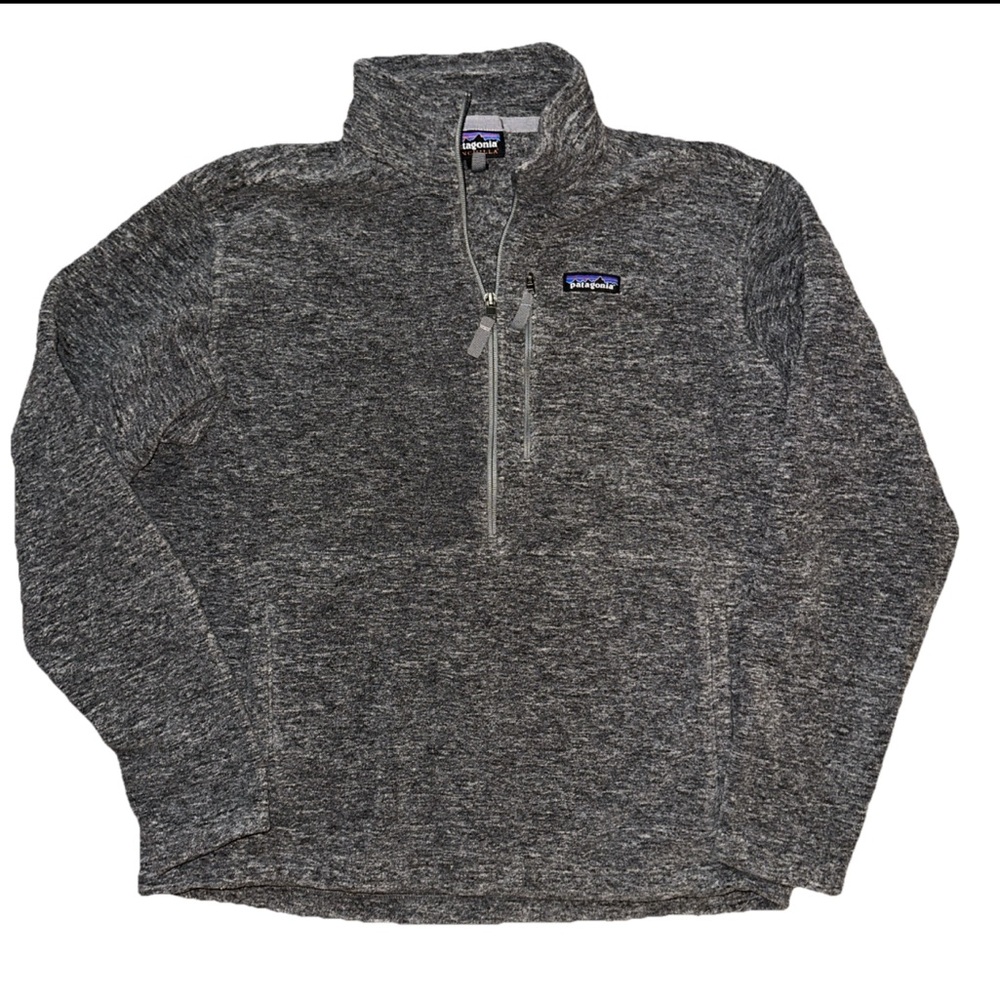 Patagonia Synchilla Fleece in Gray 1/2 zip large